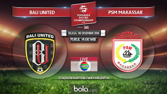 Bali United Vs PSM Makassar