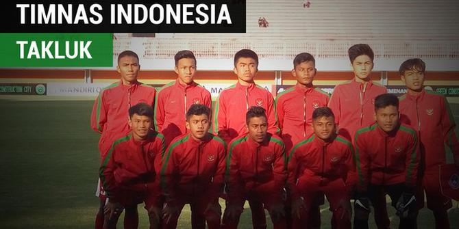 VIDEO: Timnas Indonesia Takluk 0-1 dari Thailand di Piala AFF U-16