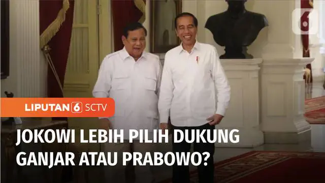 VIDEO: Bukan Ganjar Pranowo, Dukungan Jokowi Lebih Condong ke Prabowo Subianto?