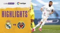 Berita video highlights perjuangan terakhir Real Madrid di Liga Spanyol 2020/2021, yaitu menaklukkan Villarreal dengan skor 2-1, Sabtu (22/5/2021) malam hari WIB.