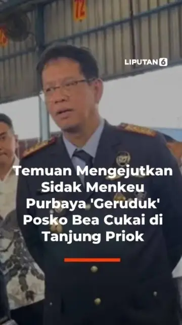 Temuan Mengejutkan Sidak Menkeu Purbaya 'Geruduk' Posko Bea Cukai di Tanjung Priok