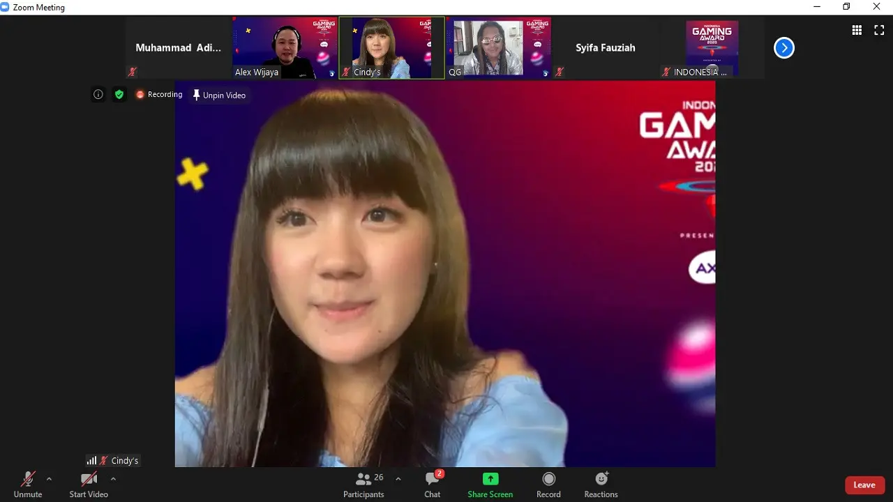 Indonesia Gaming Award 2020.