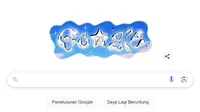 Ini Makna Google Doodle Tahun Baru 2025 dengan Tema Angkasa Bekilauan
