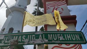 Masjid tempat Alvaro hilang. (Liputan6/Rio Ferdinand)