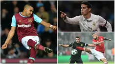 Meski sudah berhasil memimpin klasemen Liga Inggris, Antonio Conte tetap akan melakukan sejumlah pembenahan terhadap skuat Chelsea. Berikut ini Dimitri Payet dan lima pemain yang jadi incaran The Blues pada bursa transfer Januari 2017. (AFP)