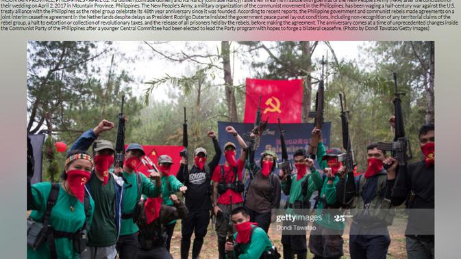 Cek Fakta Liputan6.com menelusuri klaim foto penampakan PKI