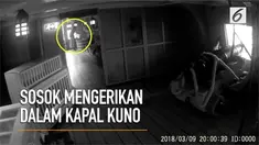 Tony Ferguson menangkap sosok penampakan hantu pada kapal perang kuno abad 19.