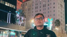 Soleh Solihun saat berada di Amerika Serikat bareng The Prediksi. (Foto: Instagram/solehsolihun)