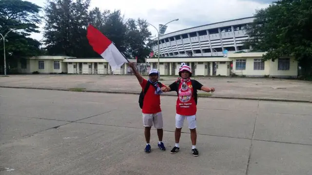 Suporter Timnas Indonesia U-19