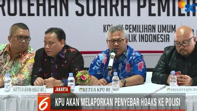Sikap tegas itu disampaikan Ketua KPU Arief Budiman kepada wartawan di Kantor KPU Jakarta Pusat, Sabtu siang.