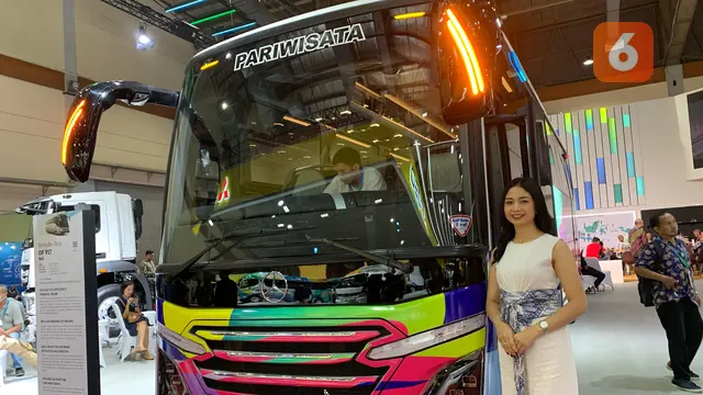 Mercedes-Benz Bus OF 917 L Euro 4. (Khizbulloh Huda/Liputan6)