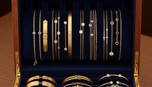 Model Gelang Emas 3 Gram Terbaru untuk Tangan Kurus Anti Longgar. Foto: Gemini