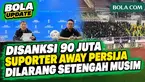 Hasil sidang Komdis PSSI menyatakan Persija Jakarta dihukum atas dugaan gesekan suppoter Persija dengan Persita pada lanjutan BRI Super League pekan ke-5. Persija dikenakan sanksi larangan supporter away selama setengah musim dan Rp30 juta.
