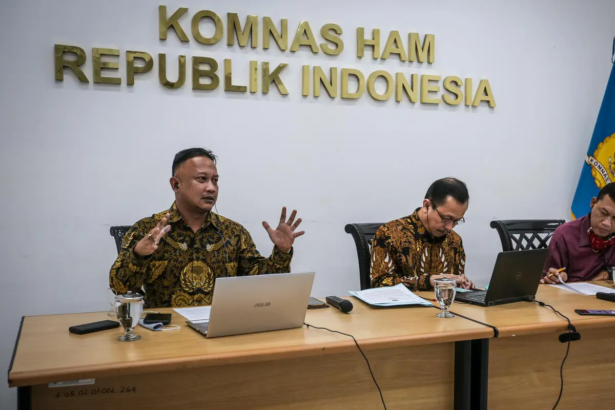FOTO: Komnas HAM Uraikan Rancangan Perpres TNI Tangani Terorisme