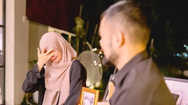 Potret Kejutan Teuku Wisnu Untuk Shireen Sungkar. (Sumber: Instagram/shireensungkar)