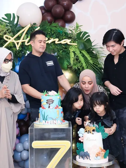 Olla Ramlan ultah Aleena (Instagram/ollaramlan)