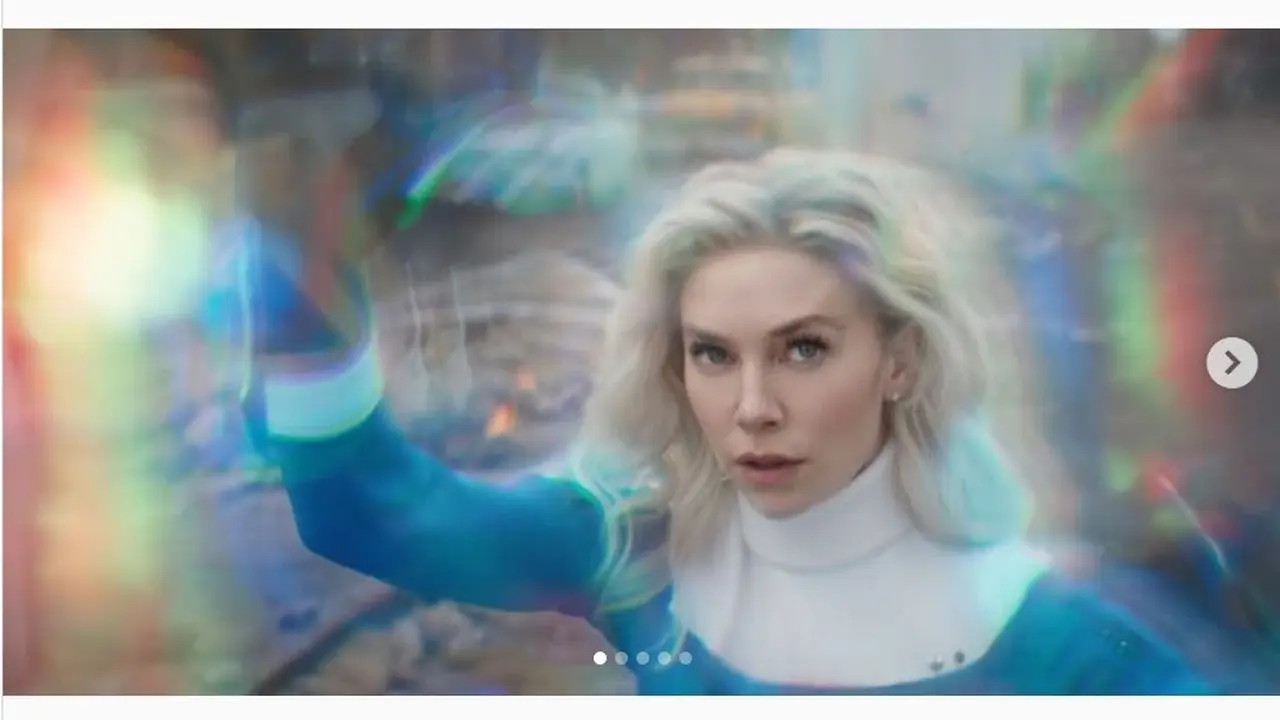 Vanessa Kirby sebagai Sue Storm di trailer The Fantastic Four: First Step