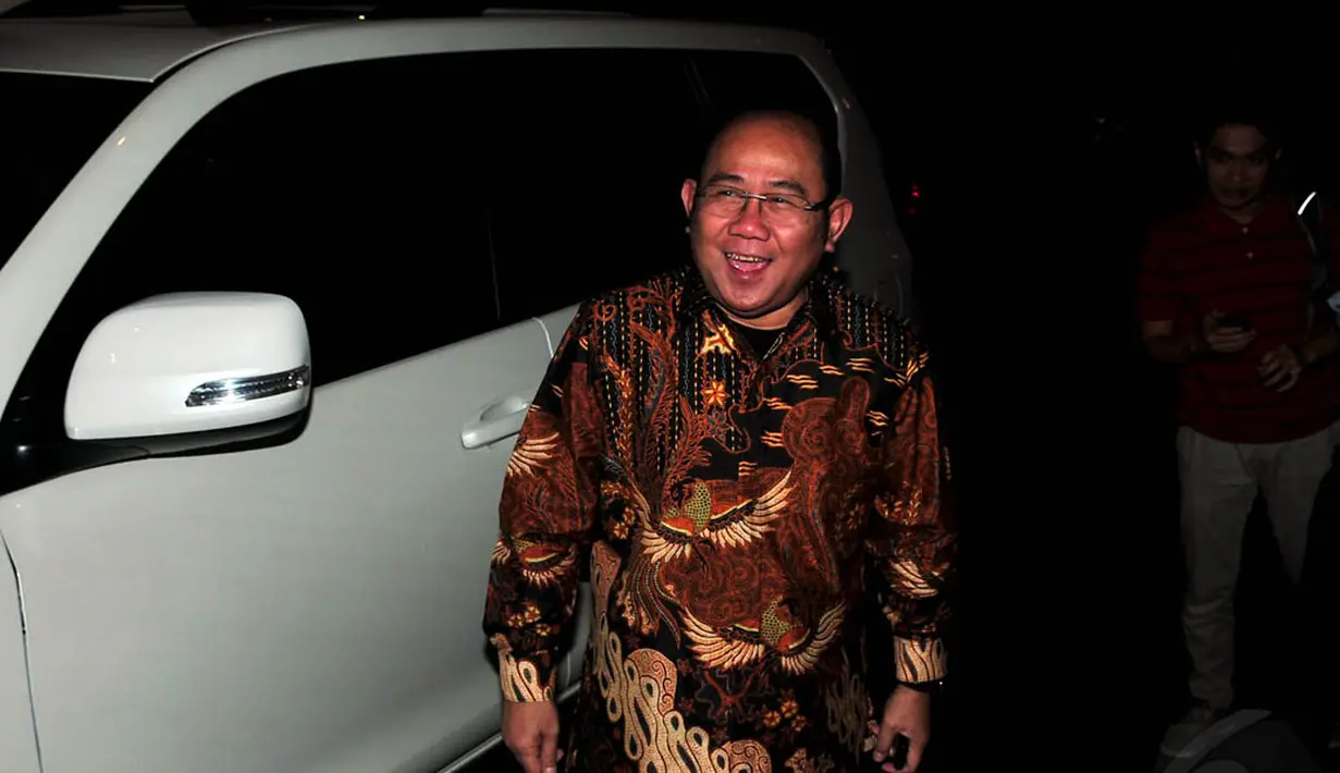 Mantan calon Wakil Gubernur DKI Jakarta Nachromi Ramli juga turut hadir dalam acara reuni tersebut, Jakarta, Jumat (7/11/2014). (Liputan6.com/Johan Tallo)   