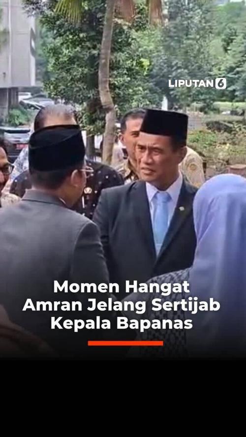Momen Hangat Amran Jelang Sertijab Kepala?Bapanas