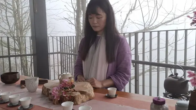 Penyaji Teh Sara Teng. (Foto: Liputan6.com/Agustina Melani)
