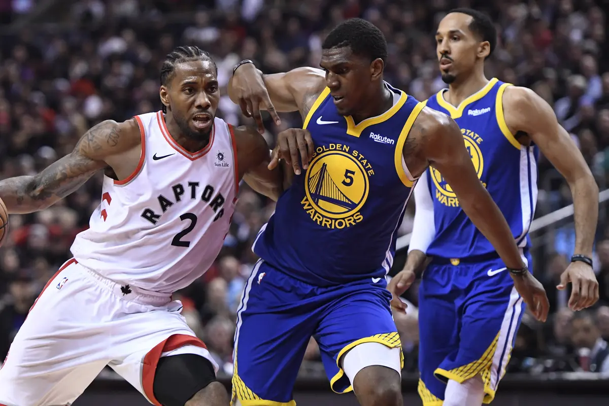 FOTO: Final NBA Gim Pertama, Raptors Kalahkan Warriors