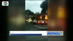 Pemicu kebakaran diduga akibat percikan api dari mesin motor yang menyala saat mengisi bahan bakar ke dalam jeriken.