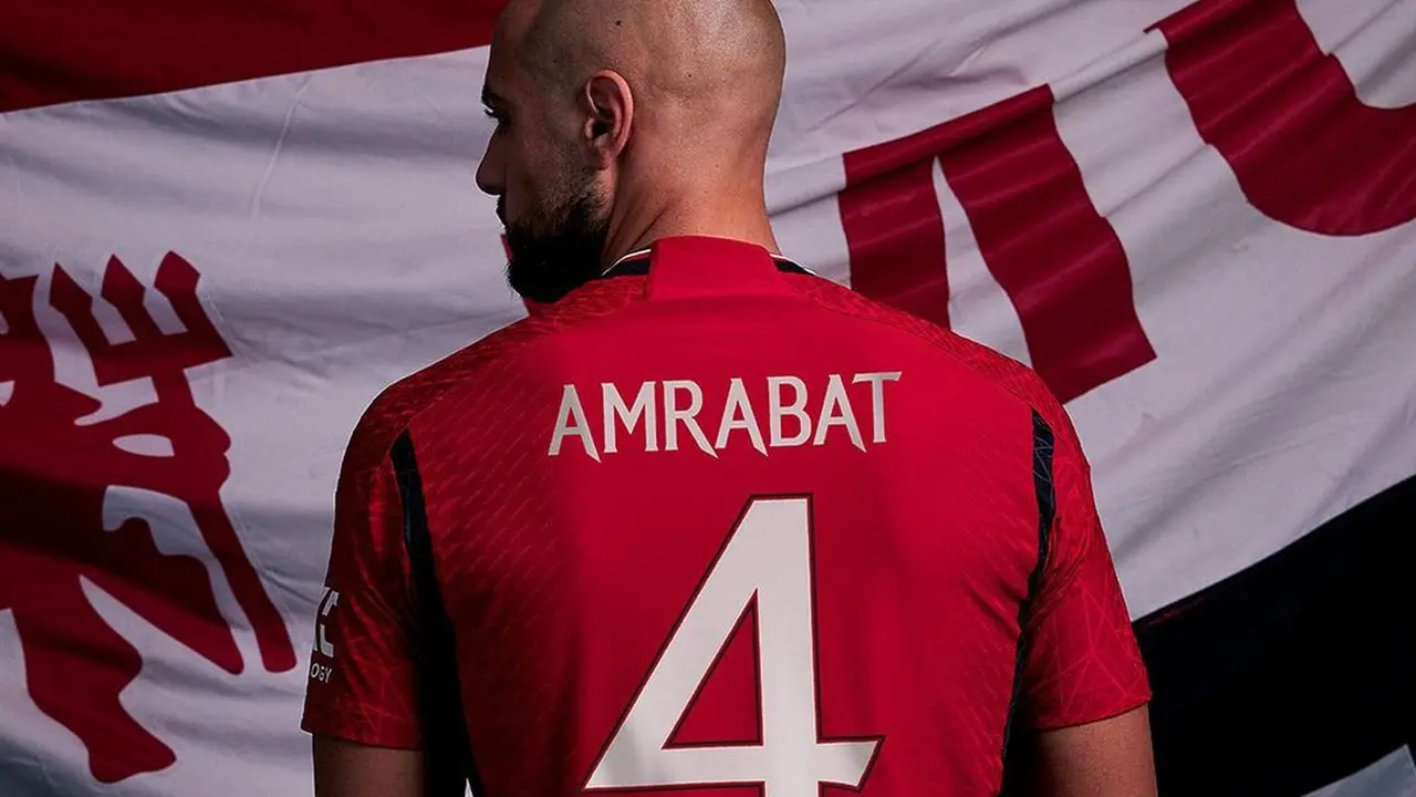 Sofyan Amrabat - Manchester United - Liga Inggris