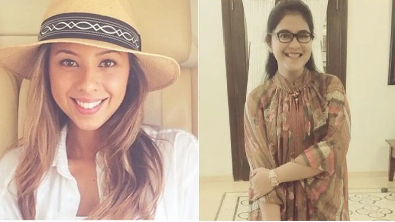 Nadine Kaiser dan Kahiyang Ayu