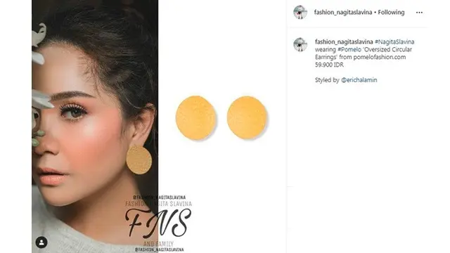8 Aksesoris Nagita Slavina Ini Ditaksir Miliki Harga Dibawah Rp 100 Ribu