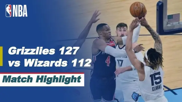 Berita Video Highlights NBA, Memphis Grizzlies Bungkam Washington Wizards 127-112 (11/3/2021)