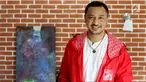 Giring Ganesha Djumaryo saat sesi foto serta wawancara dengan Liputan6.com dan Merdeka.com, Jakarta, Kamis (19/4). Namun, setelah 15 tahun berkarya bersama Nidji, Giring memutuskan untuk vakum dan terjun ke kancah politik. (Liputan6.com/Johan Tallo)