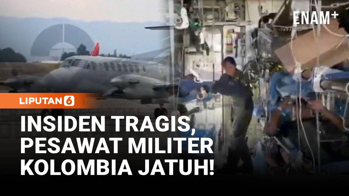 Detik-Detik Mencekam! Hercules C-130 Jatuh Usai Lepas Landas