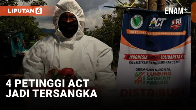VIDEO: 4 Petinggi ACT Jadi Tersangka Penyelewengan Dana