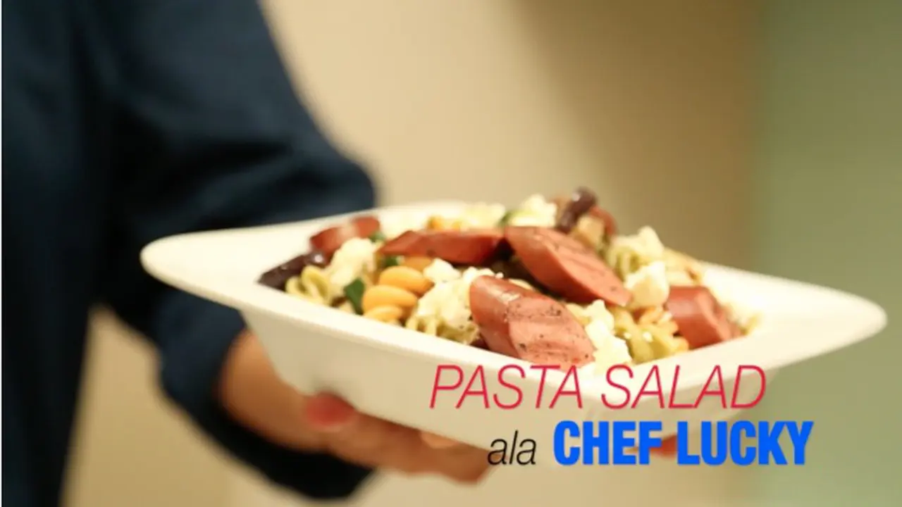 Tutorial Masak: Cara Buat Pasta Salad ala Chef Lucky