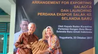 Salak Pondoh Susul Kelapa Parut ke Selandia Baru