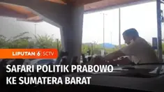 Sementara itu Ketua Umum Partai Gerindra, Prabowo Subianto berkunjung ke Sumatera Barat untuk menghadiri acara adat Batagak Gala atau pemberian gelar Wakil Menteri Ketenagakerjaan Afriansyah Noor.