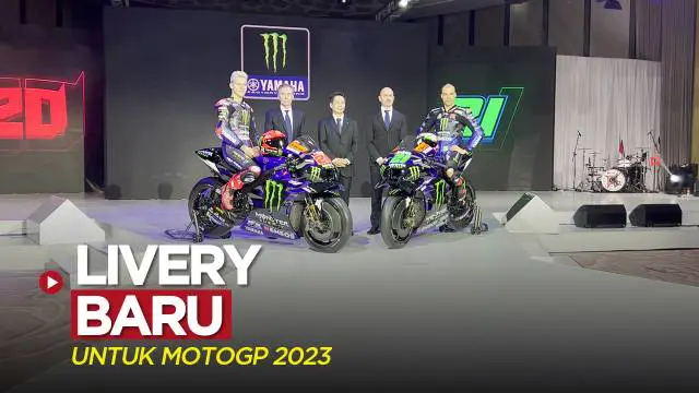 VIDEO: Yamaha Perkenalkan Livery Baru untuk MotoGP 2023 di Jakarta