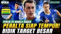 Mariano Peralta Siap Tempur Lawan Manila Digger, Persib Bandung Bidik Target Besar
