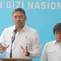 Kepala Badan Gizi Nasional (BGN) Sudaryono  didampingi Wakil Kepala Badan Gizi Nasional Agustina Arumsari  saat jumpa pers  di Kantor BGN, Jakarta, Senin (27/07/2026). (KLY/ Arie Basuki)