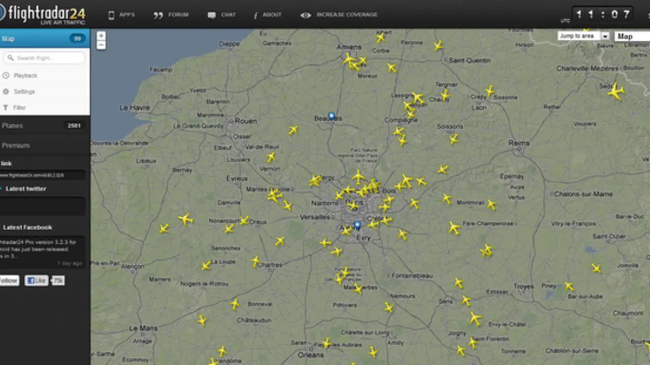 Flightradar24, Aplikasi Pelacak Pesawat Terbang kelas Profesional