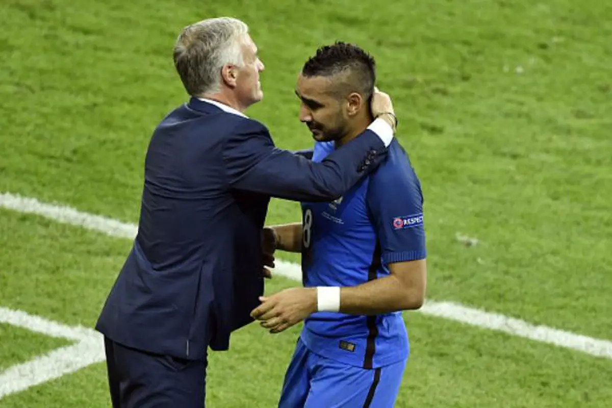 Didier Deschamps dan Dimitri Payet