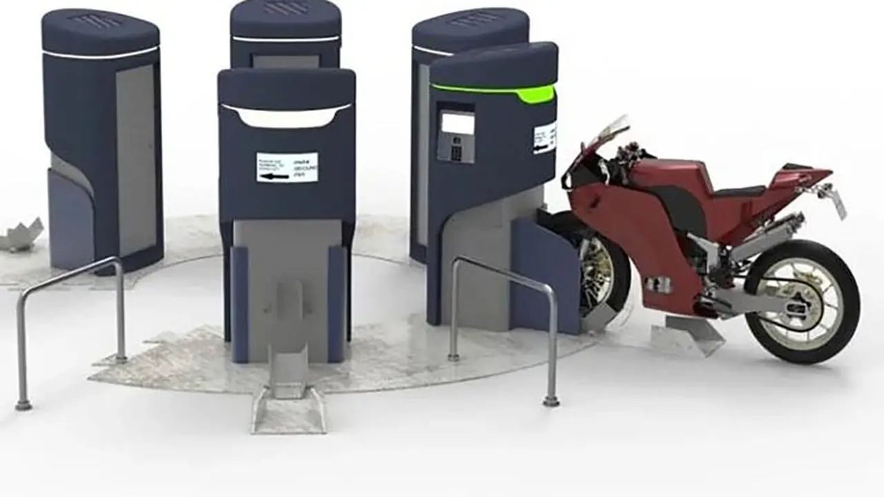 Solusi cerdas untuk parkri motor tanpa khawatir dicuri