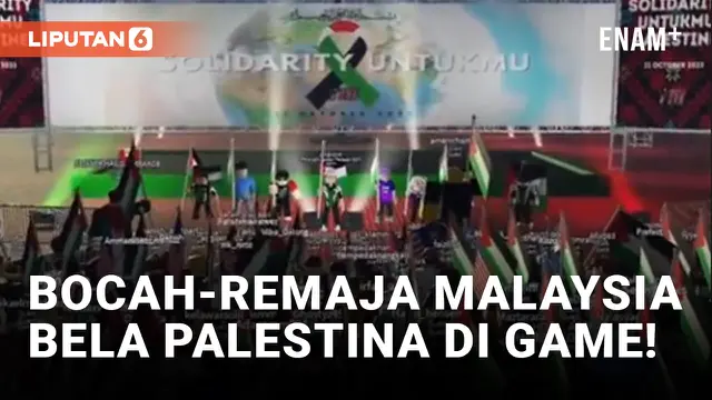 Kaum Muda Malaysia Gelar Aksi Bela Palestina di Game Roblox
