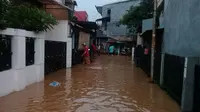 Banjir rendam 8 RT di Pejaten Timur. (Merdeka.com)