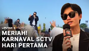 Kemeriahan Karnaval SCTV Hari Pertama di Indramayu