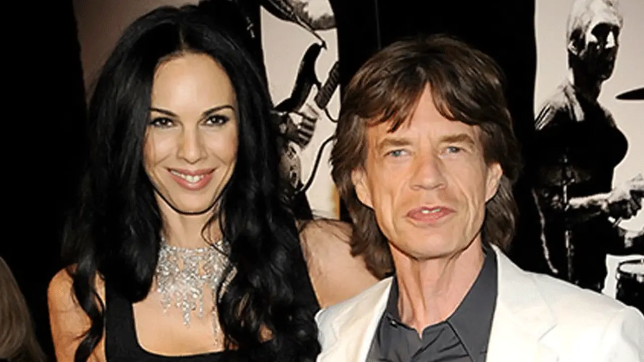 Mick Jagger dan mendiang kekasihnya