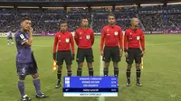 Empat wasit Indonesia memimpin laga Sanfreece Hiroshima melawan Eastern di AFC Champions League 2 2024/2025, Kamis (5/12/2024). (Tangkapan Layar Youtube AFC Hub)
