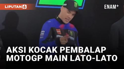 VIDEO: Pembalap MotoGP Coba Main Lato-lato, Ternyata Jago!