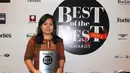 PT Elang Mahkota Tekhnologi Tbk, merupakan salah satu perusahaan yang mendapatkan predikat Trifecta‎ Award dari majalah Forbes Indonesia, Hotel Ritz Carlton, Mega Kuningan, Jakarta, Rabu (10/12/2014). (Liputan6.com/Herman Zakharia)