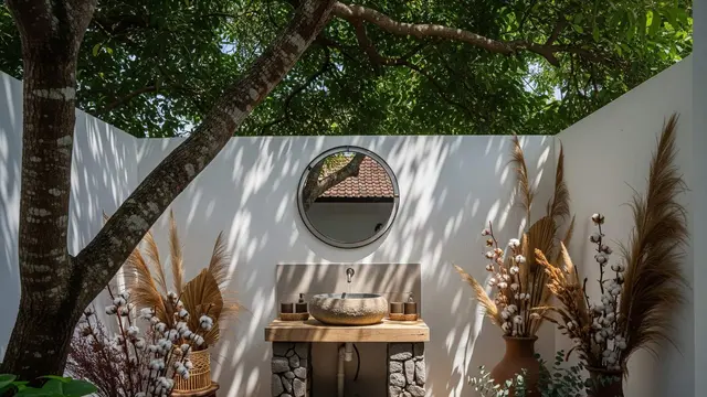 Ide Tempat Cuci Tangan di Halaman Rumah